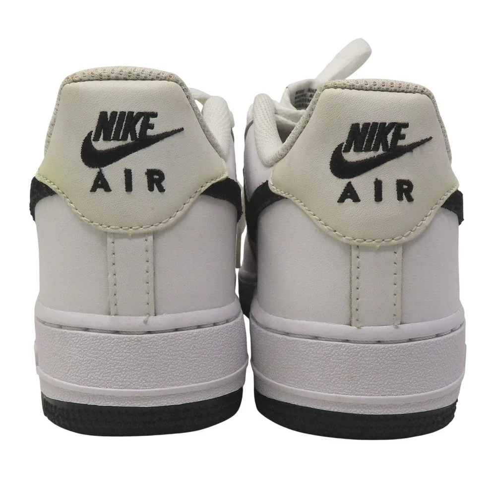 Nike Air Force 1 Low White Black GS Sneakers DH2920-111 Boys Size 7 Y NEW No Box